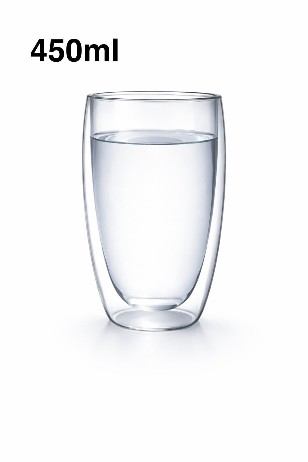 Alova™ – Lot de 2 Verres Double Paroi Résistants à la Chaleur (250–450 ml)